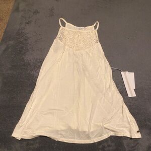 O’Neill gauze high neck tank top